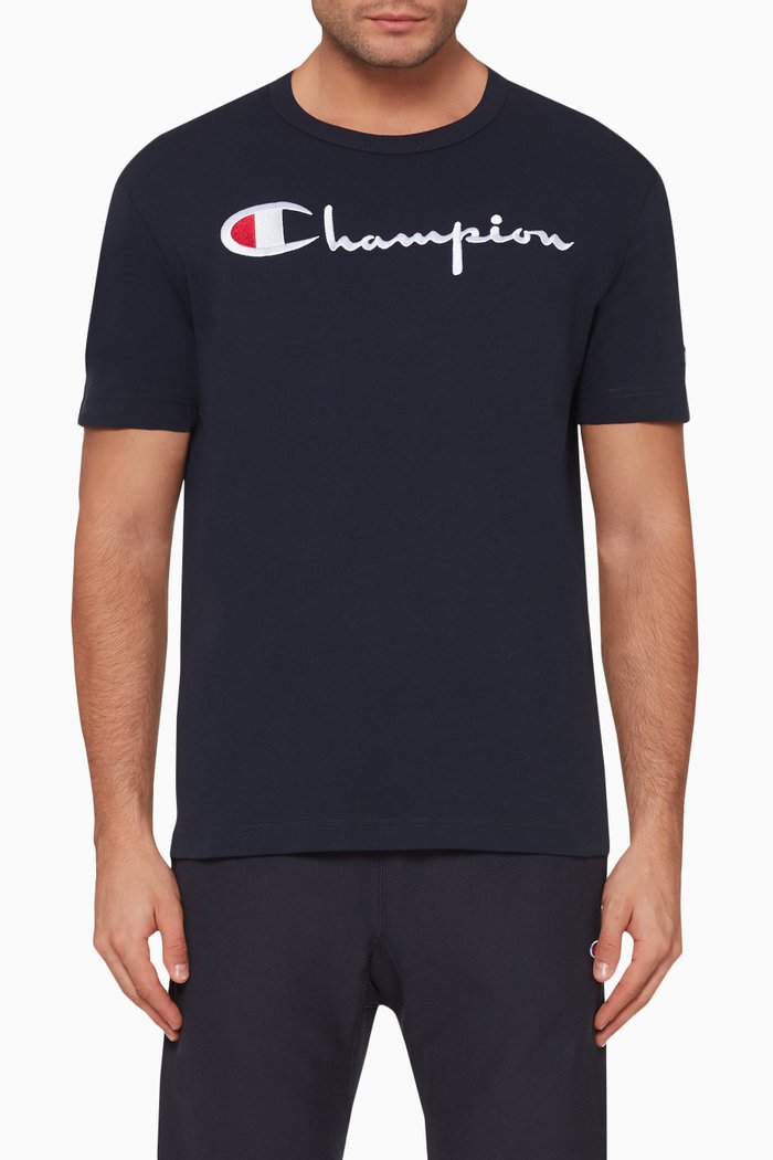 

Script Logo T-Shirt, Blue