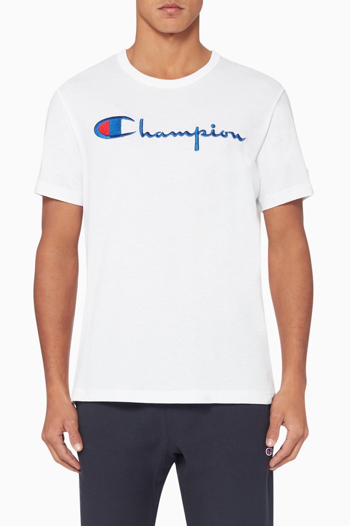 Script Logo T-Shirt, White