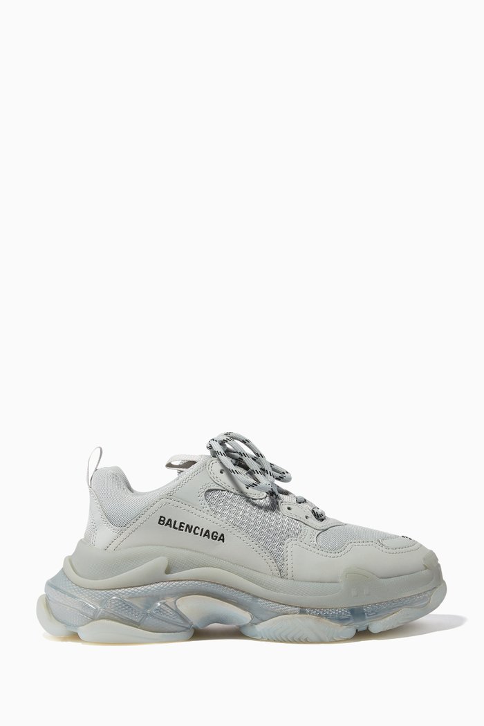 

Light Grey Triple S Sneakers