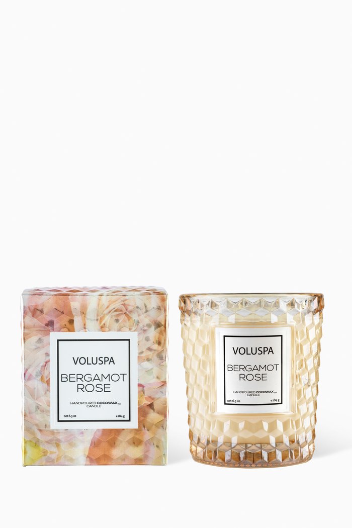 

Bergamot Rose Classic Candle, 180g, Multicolour