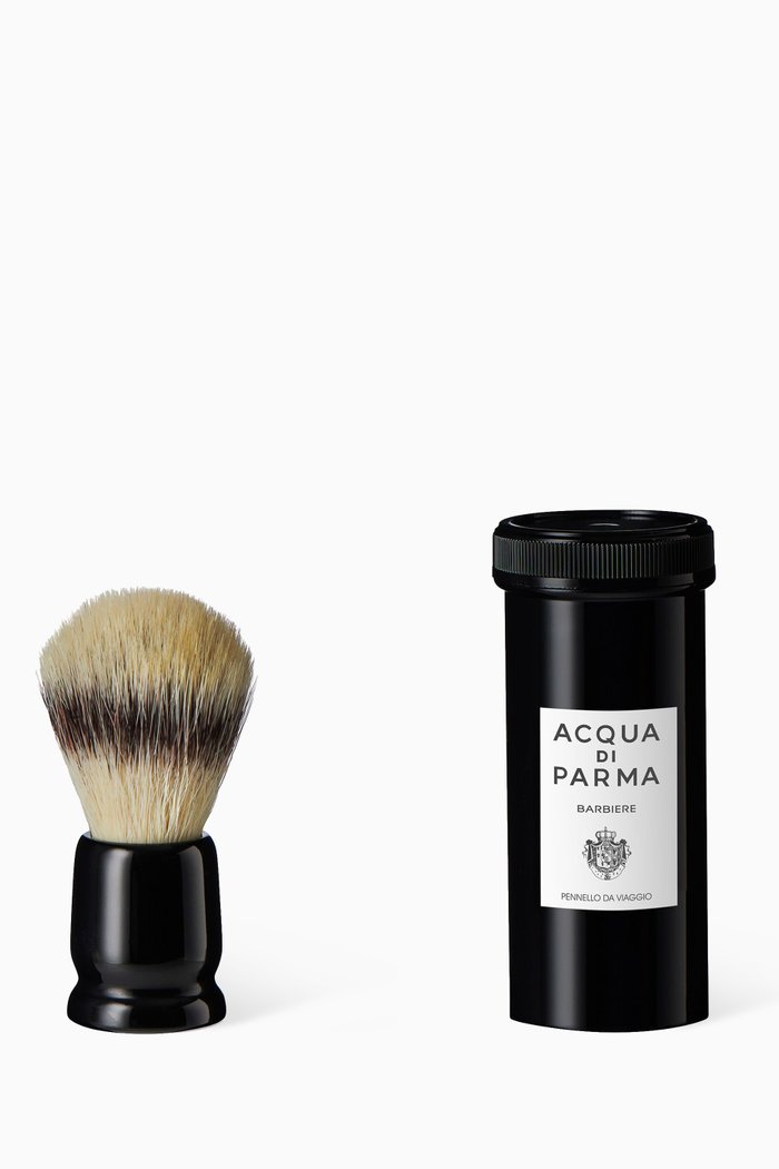 

Travel Shaving Brush, Colourless