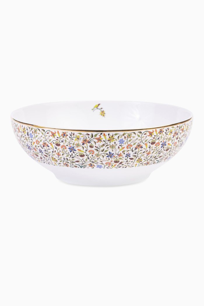 

Medium Majestic Salad Bowl, Multicolour