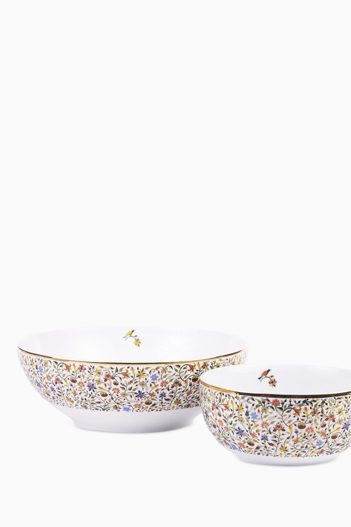 Small Majestic Salad Bowl, Multicolour