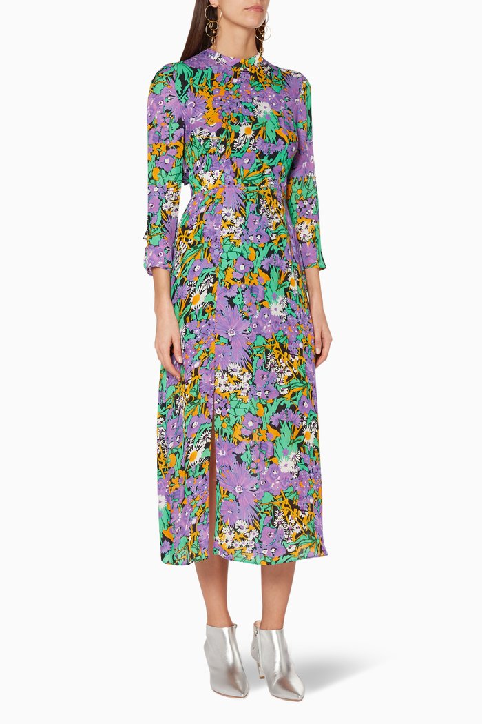 

Multi-Coloured Simone Floral Dress, Multicolour