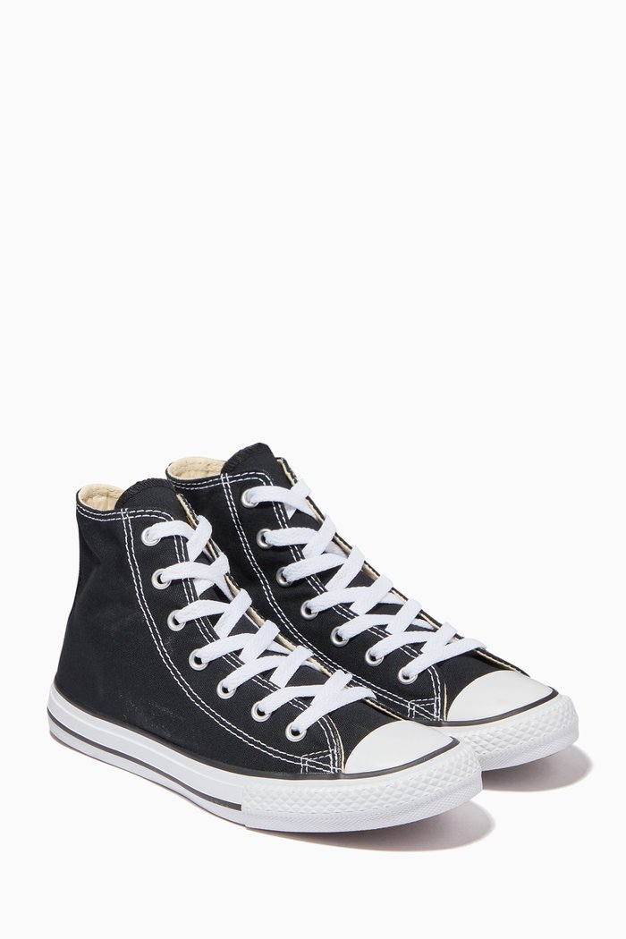 

Chuck Taylor All Star High Top Sneakers in Canvas, Black