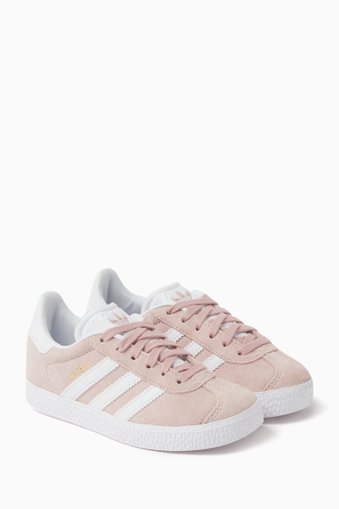 

Kids Gazelle Sneakers in Suede, Pink