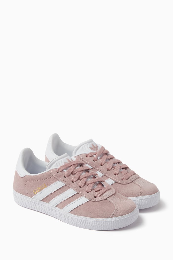 

Gazelle Shoes in Suede, Pink