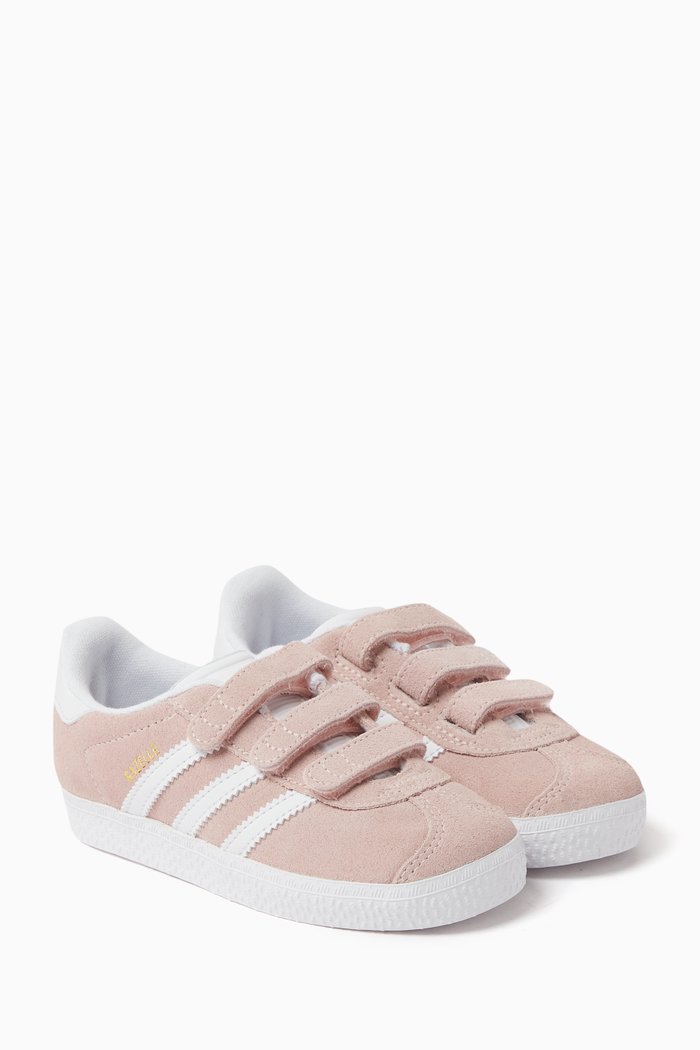 

Kids Gazelle Sneakers in Suede, Pink