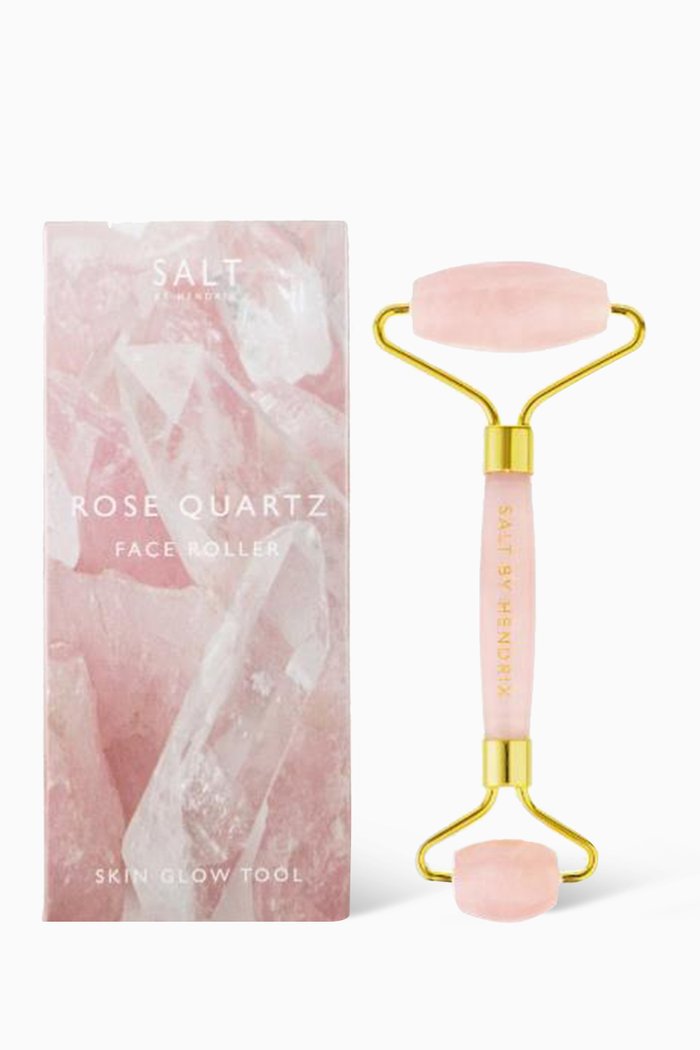 

Rose Quartz Face Roller, Colourless