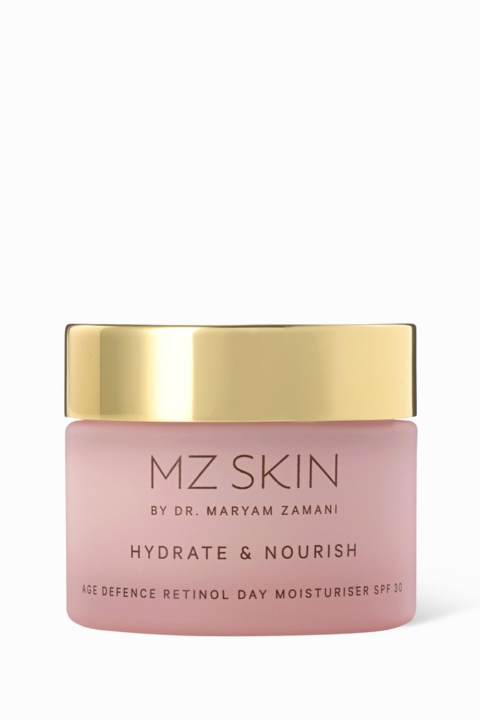 

Hydrate & Nourish Age Defence Retinol Day Moisturiser SPF 30, Colourless