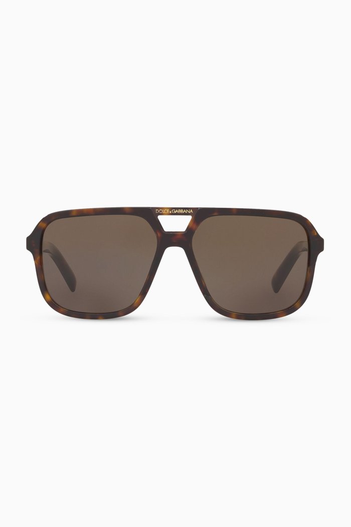 

Pilot Sunglasses, Brown