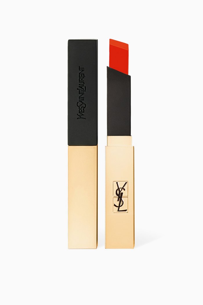 

Strange Orange Extravagant Rouge Pur Couture The Slim Lipstick, 2.2g, Colourless