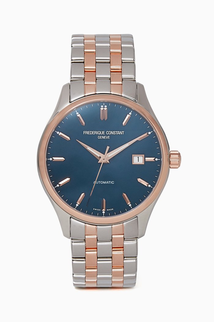 

Classic Two-Tone Bracelet Watch, Grey