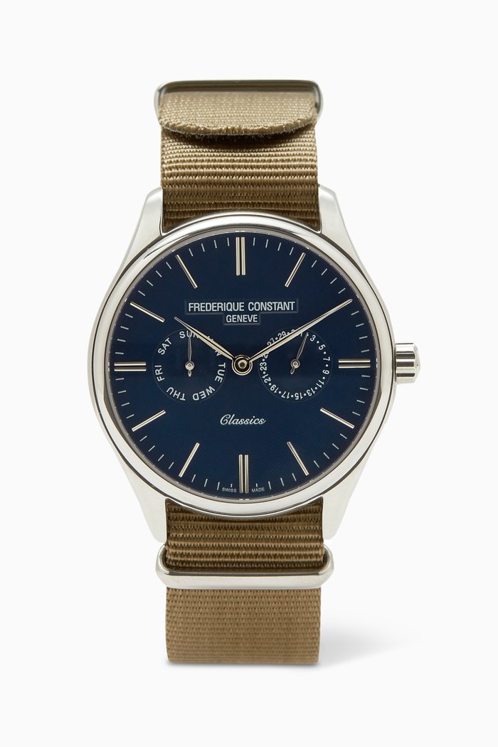 

Classic Leather Watch, Multicolour