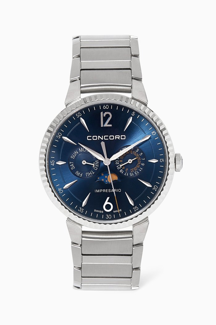 

Impresario Chronograph Watch, Silver