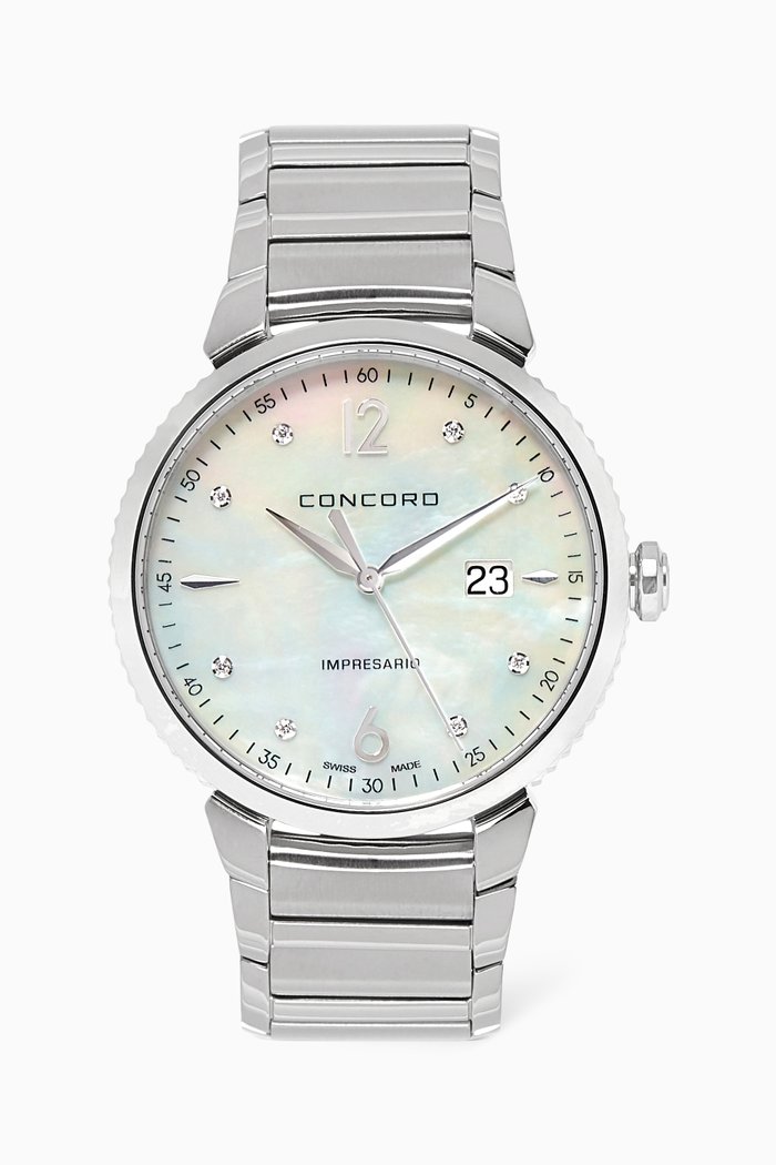 

Impresario Diamond Watch, Silver