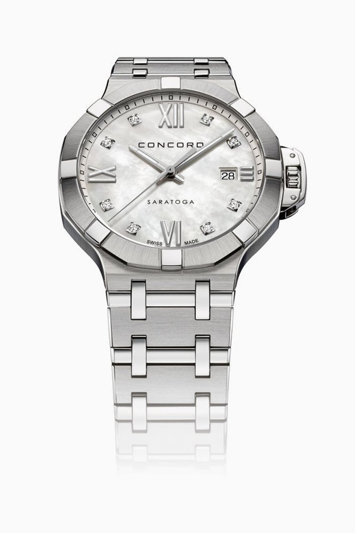 

Saratoga Diamond Watch, Silver