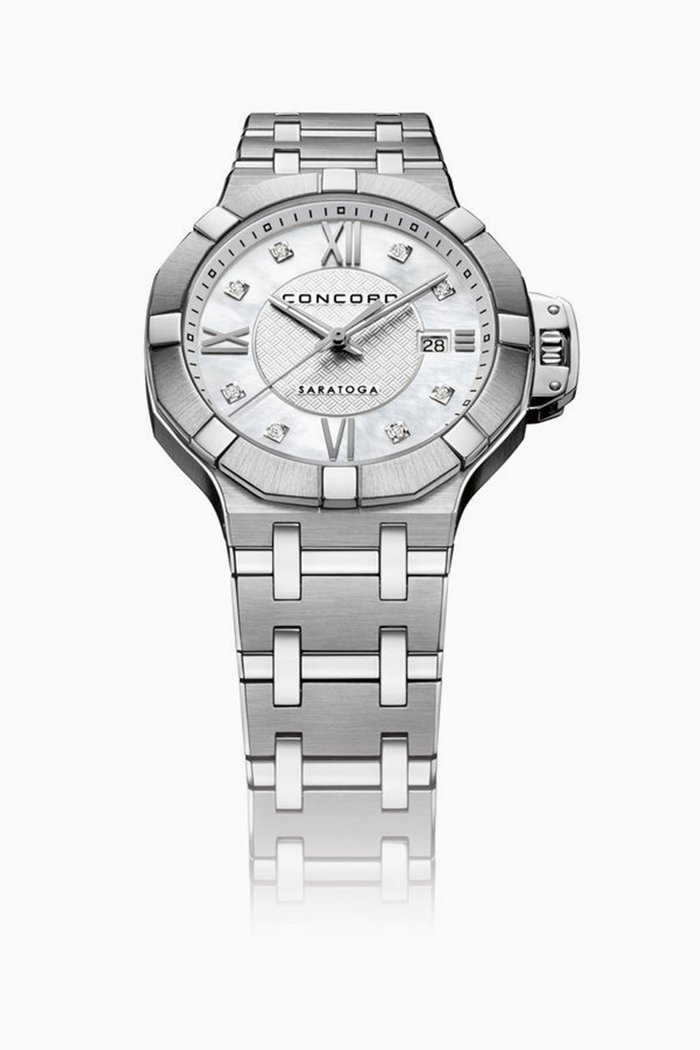 

Saratoga Diamond Watch, Silver