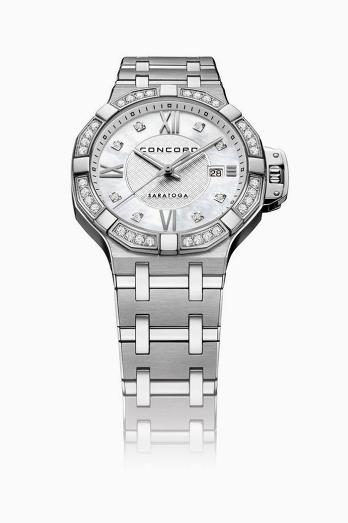

Saratoga Diamond Watch, Silver