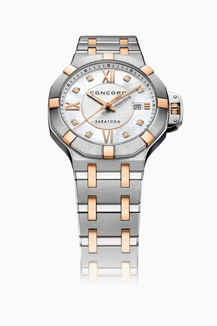 Saratoga Diamond Watch, Multicolour