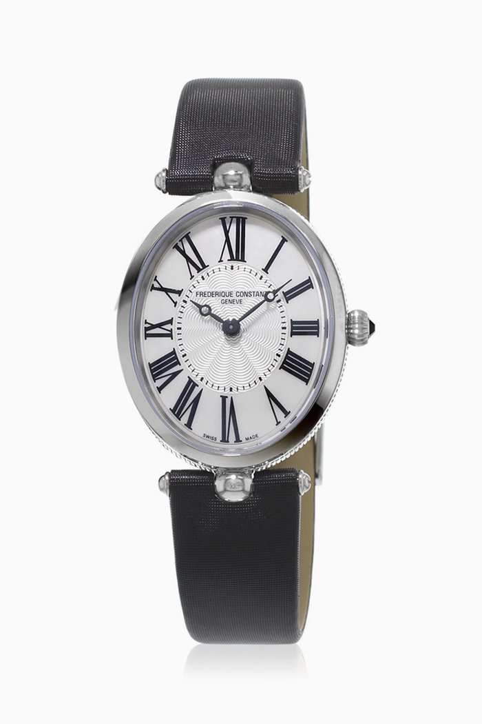 

Art Déco Oval Watch, Black