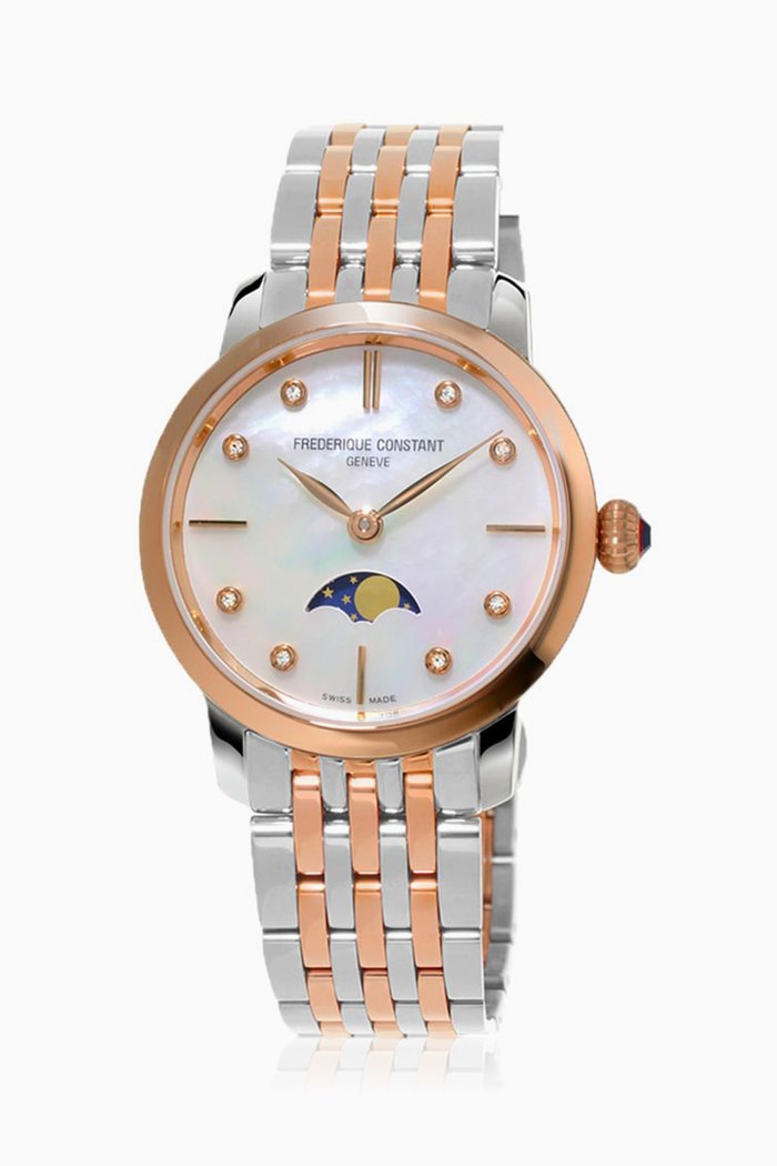 

Slimline Moonphase Bracelet Watch, Multicolour