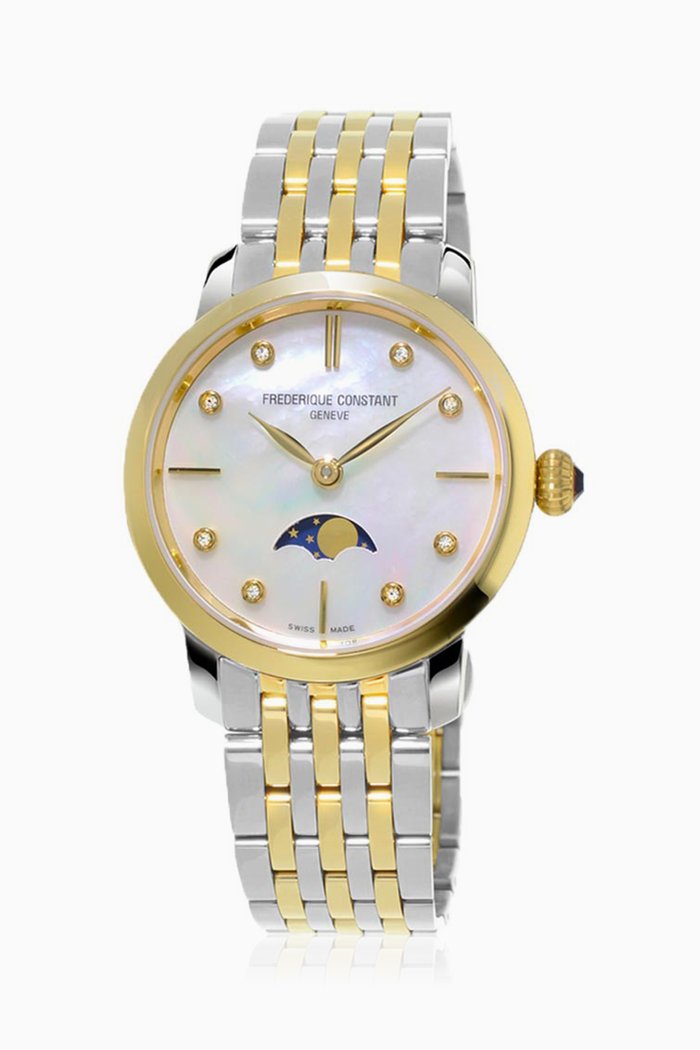 

Slimline Moonphase Bracelet Watch, Multicolour