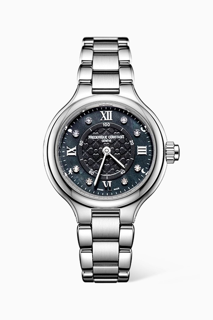 

Horological Stainless Steel Smartwatch, 34mm, Grey