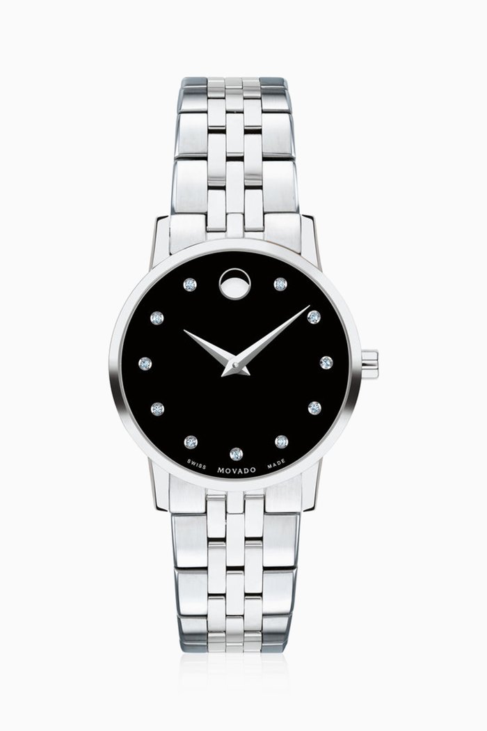 Museum Classic Diamond Watch, Silver