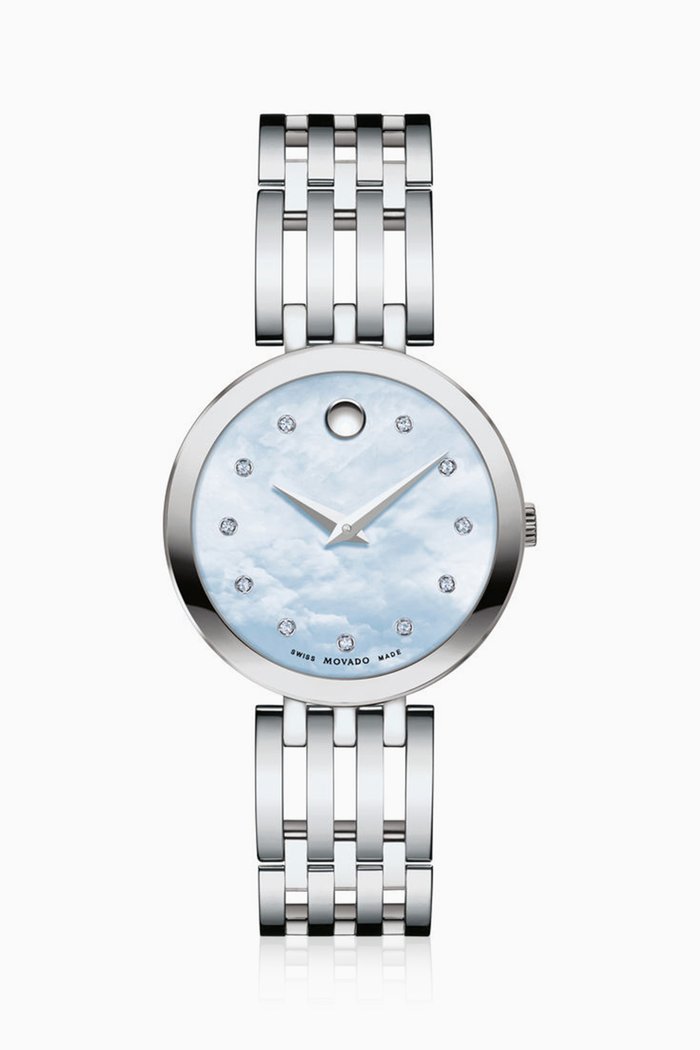 

Esperanza Mother-Of-Pearl Dial Watch, Silver