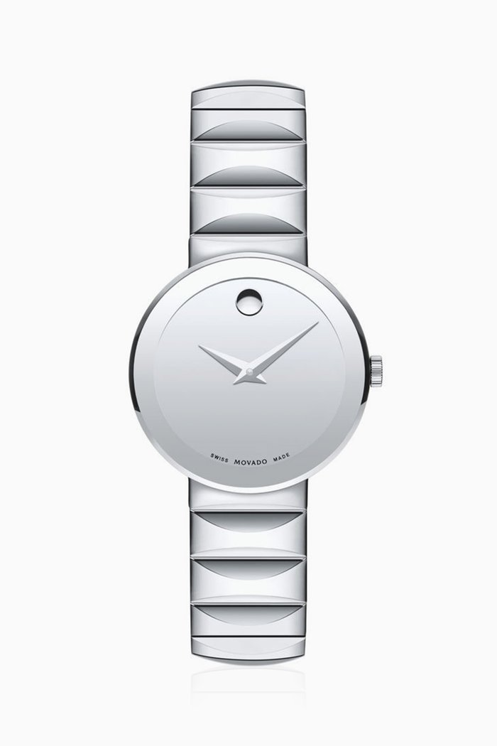 

Sapphire Silver Mirror Dial Watch