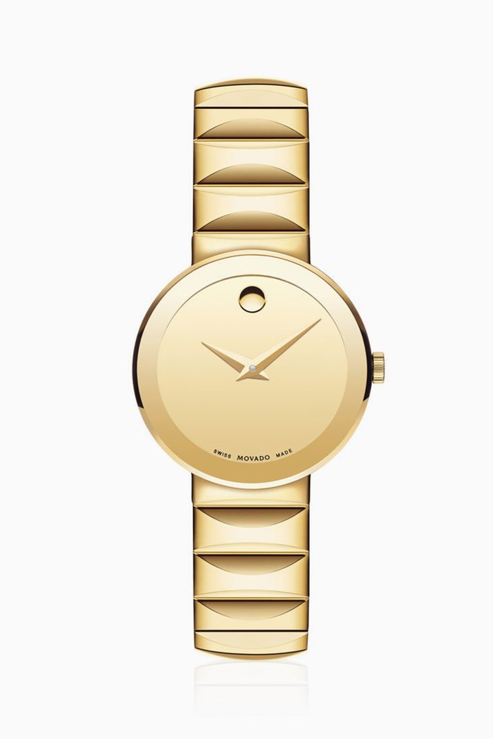 

Sapphire Gold Mirror Dial Watch