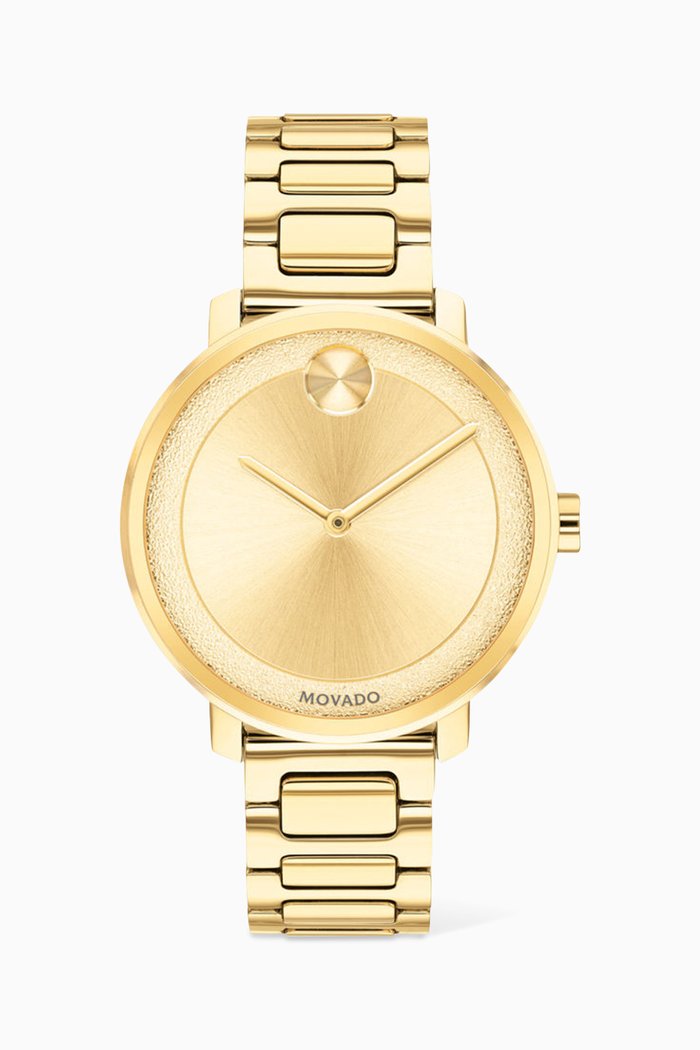 

Shimmer Quartz Watch, Gold
