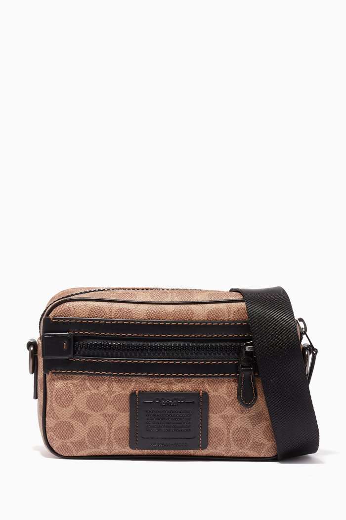 

Academy Signature Canvas Crossbody Bag, Green