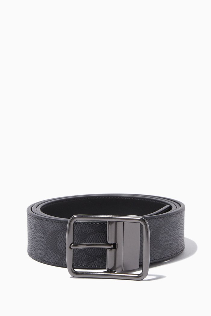 

Cut-To-Size Reversible Belt, Grey
