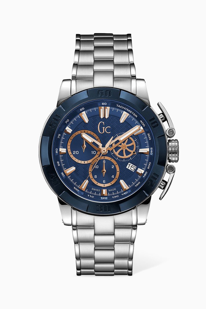 

Turbo Sport Chronograph Watch, Silver