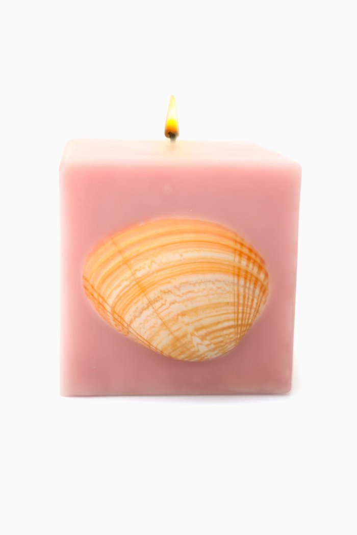 

Pink Dusk Large Candle, Multicolour