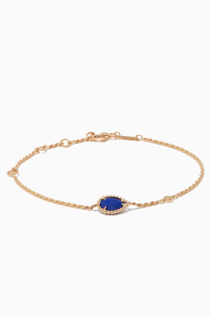 Serpent Bohème Chain Bracelet, Yellow