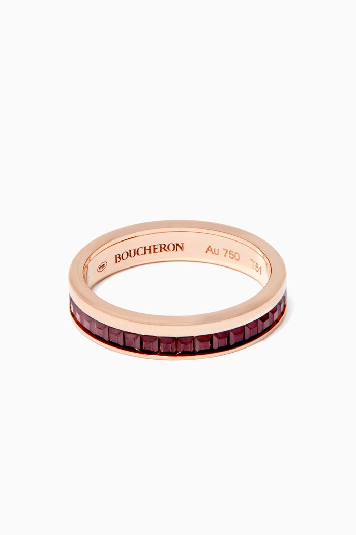 

Quarte Classique Wedding Band, Rose gold
