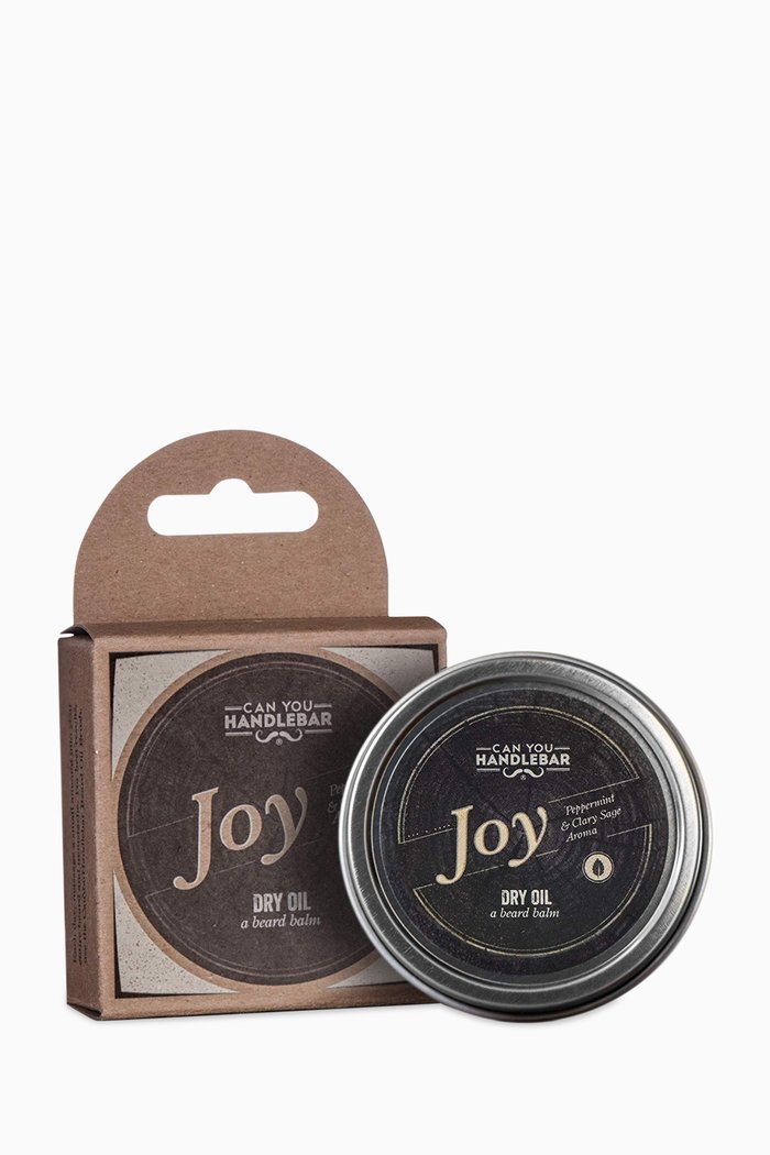 

Joy Peppermint & Clary Sage Dry Oil Beard Balm, 56g, Multicolour