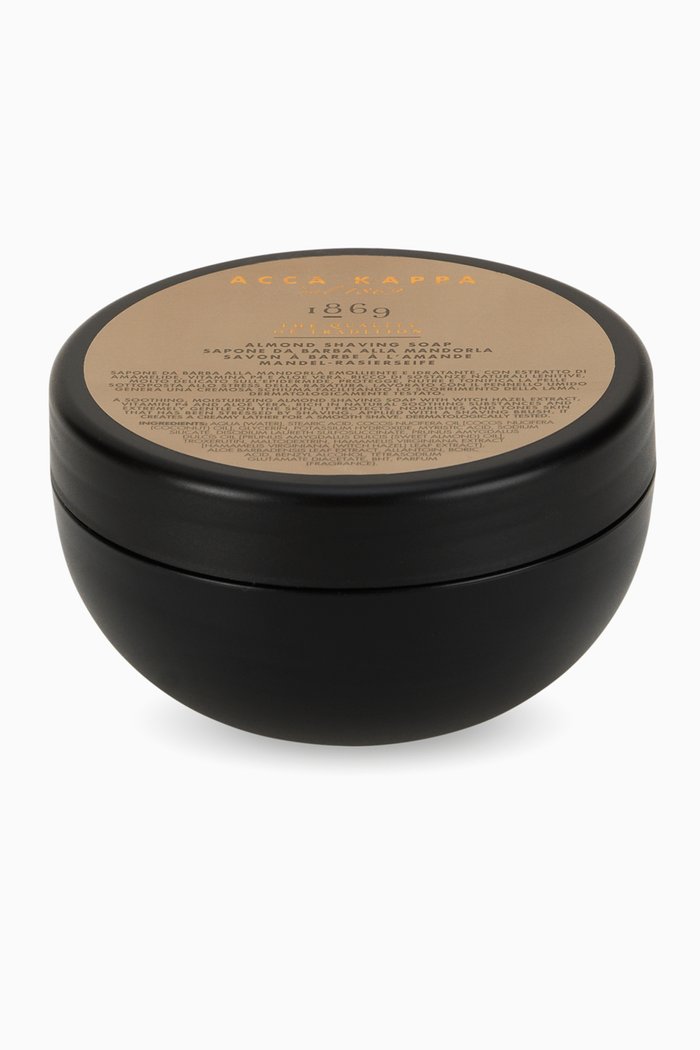 

1869 Almond Shaving Soap In Bowl, Multicolour