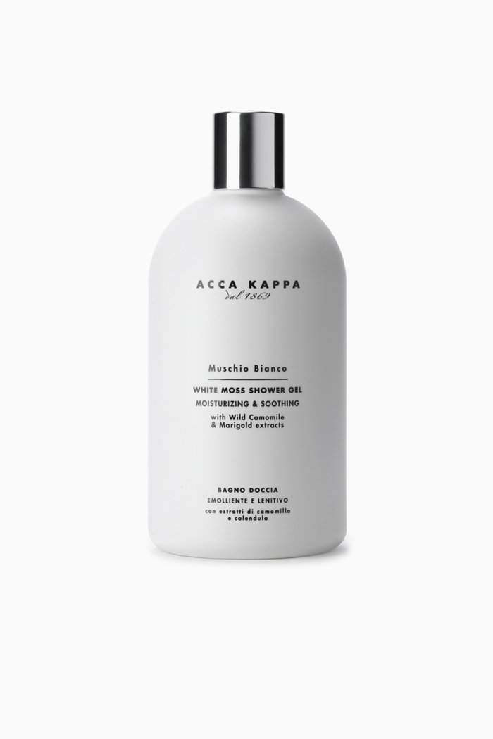 

White Moss Bath Foam & Shower Gel, 500ml, Multicolour