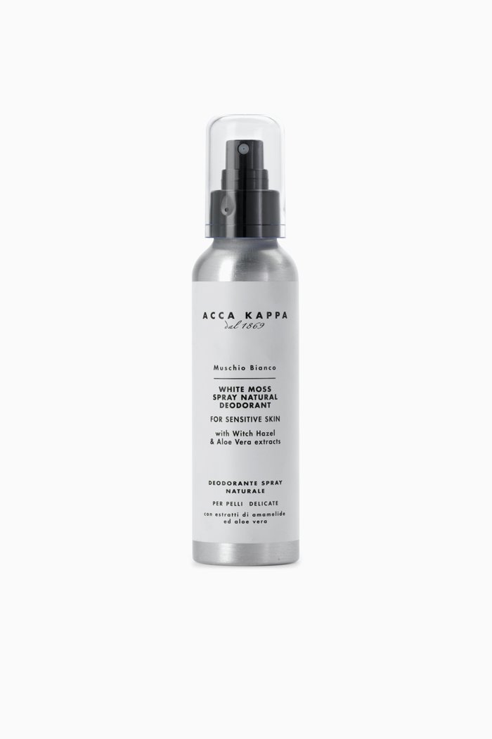 

White Moss Natural Deodorant Spray, 125ml, Multicolour