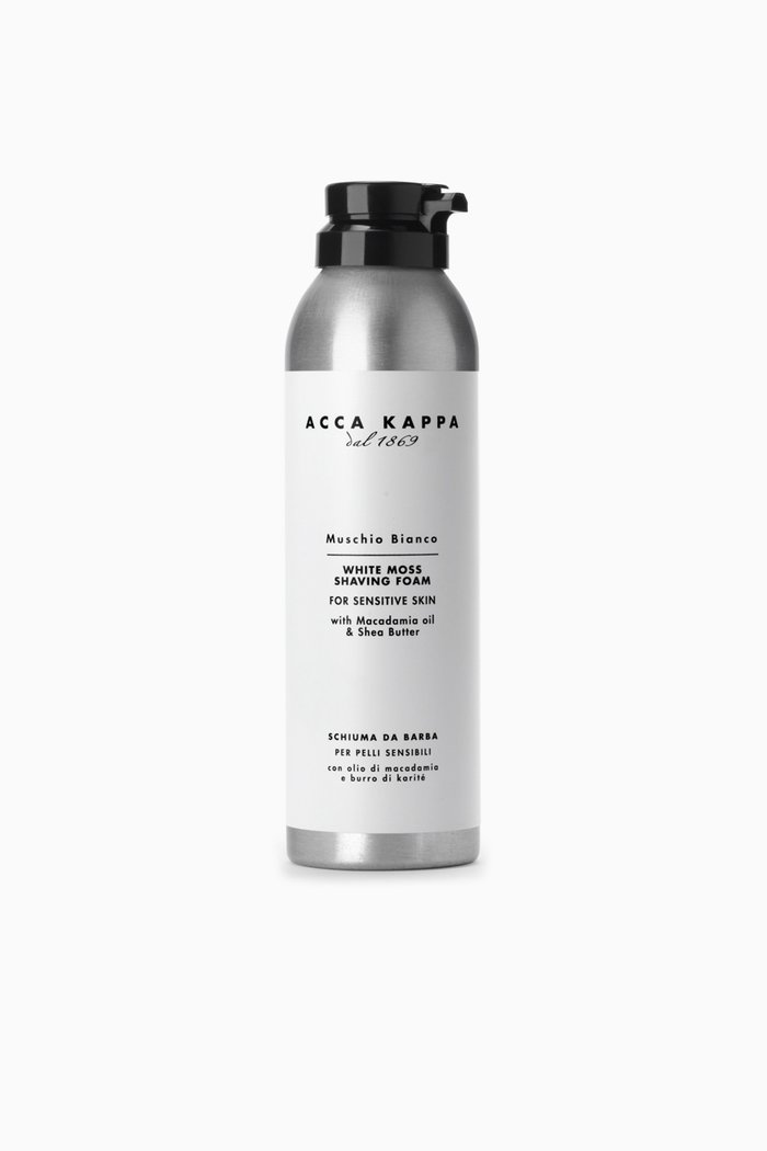

White Moss Shaving Foam, 200ml, Multicolour