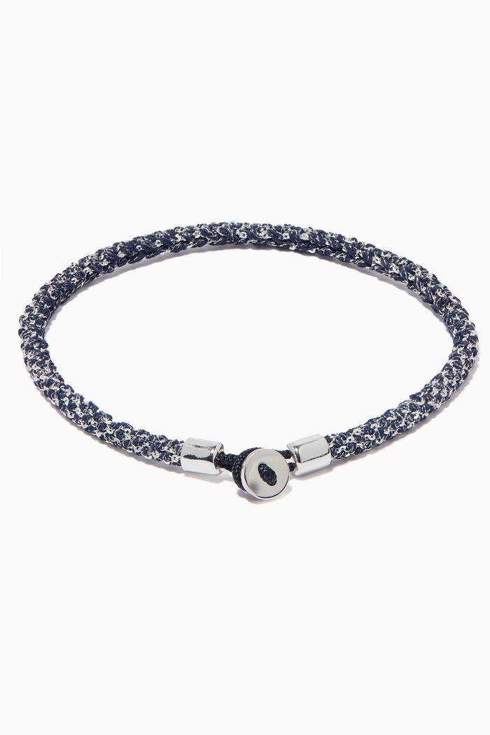 

Nexus Woven Bracelet, Blue