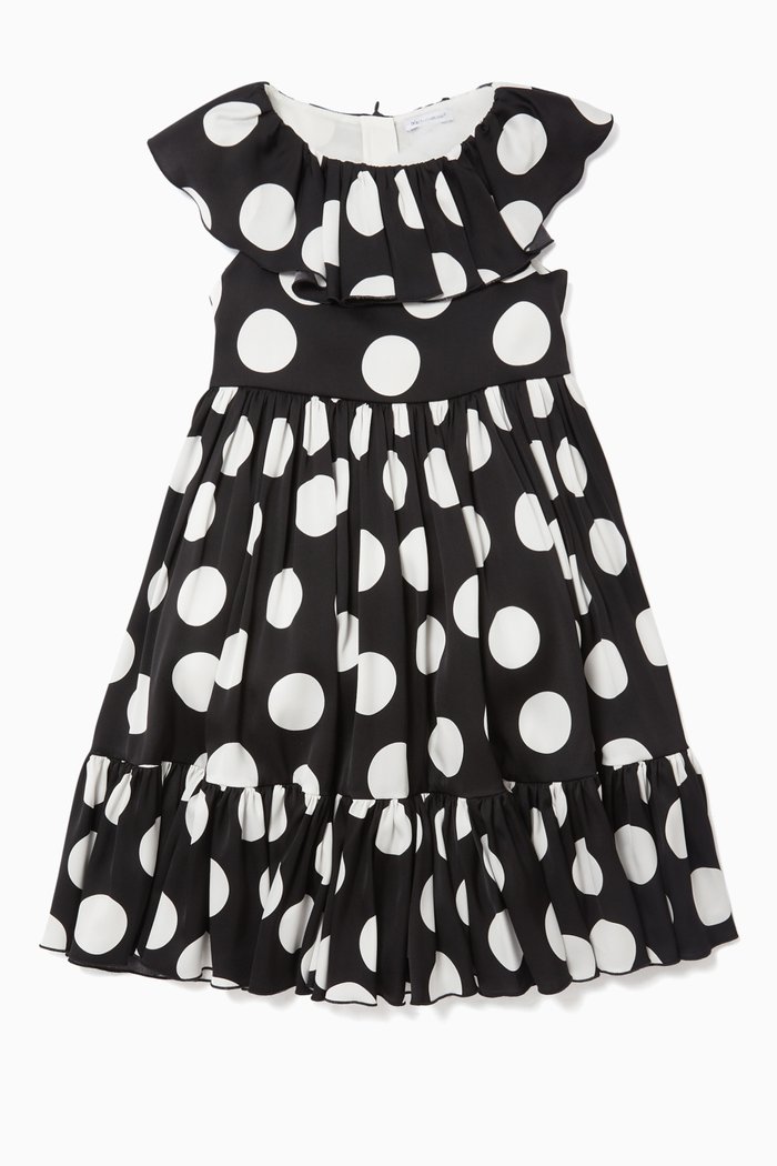 

Polka Dot Dress, Black