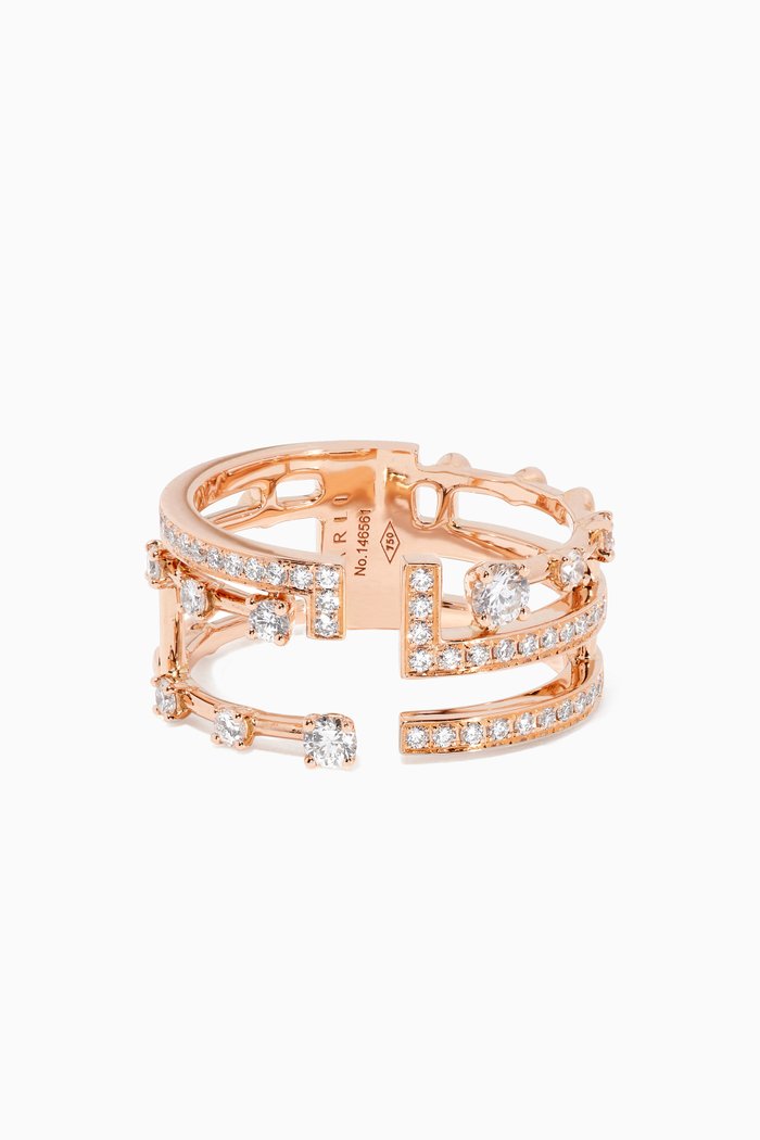

Avenues Rose Gold & Diamond Ring