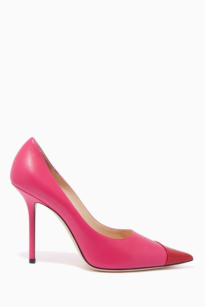 

Love Asymmetrical Stiletto Pumps, Pink