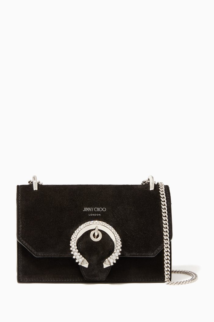 

Paris Suede Mini Bag, Black