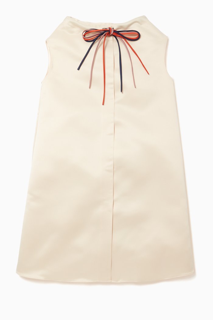Bow Bow Dress, Neutral